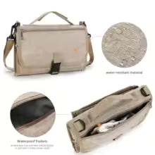 3 in 1 Baby Changing Bag – Nappy Bag, Changing Mat & Organiser