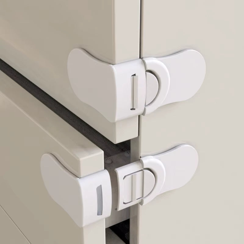 Baby Safety Drawer Slips – 4-Piece Child-Proof Drawer & Cabinet Locks