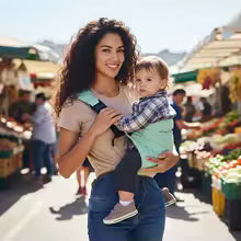 Child Shoulder Sling Carrier